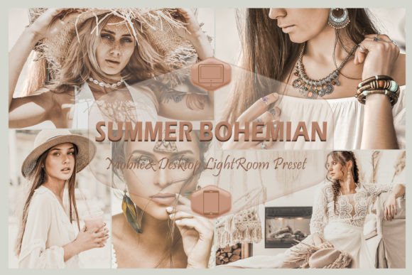 Download 10 Summer Bohemian Lightroom Presets - Bohemian lightroom presets Collection