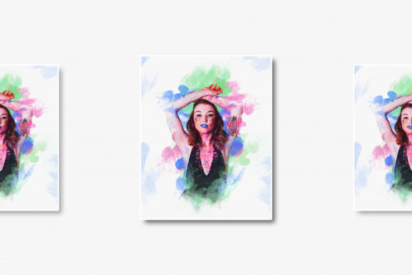 Download Watercolor Photo Effect Template - Premium Resources